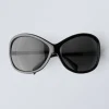 Weekday OVERSIZED SUNGLASSES black Fashion