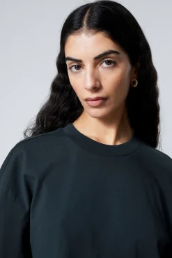 Weekday OVERSIZED T-SHIRT navy blue Discount