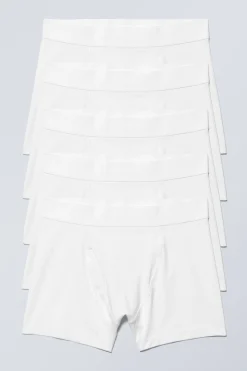 Weekday 5-PACK BOXER BRIEFS white Best