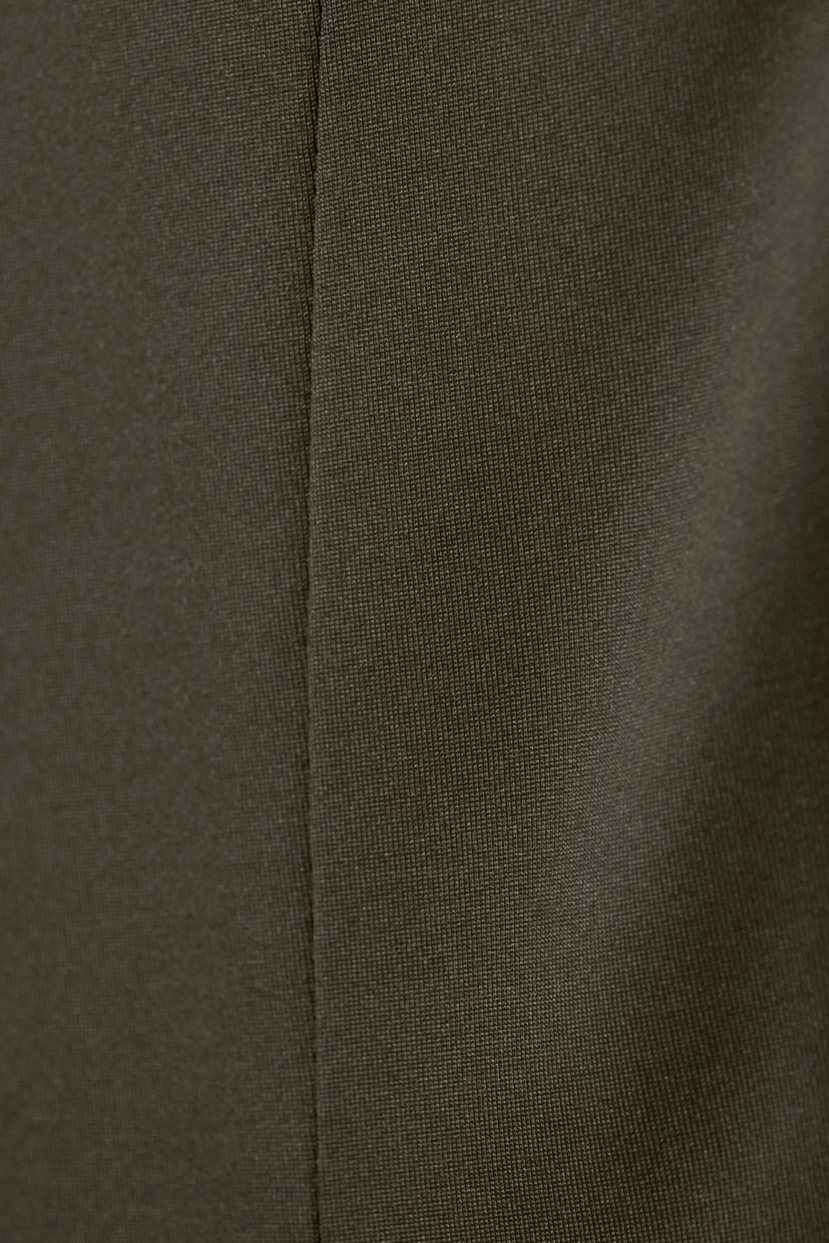 Weekday PEPLUM BOAT-NECK TOP dark khaki green Flash Sale
