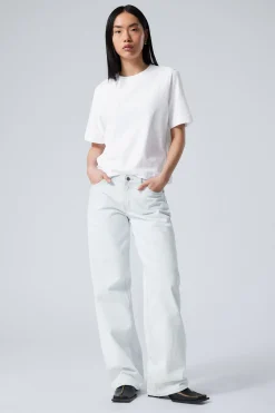 Weekday PERFECT BOXY T-SHIRT white Sale