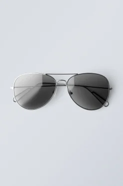 Weekday PILOT SUNGLASSES black Cheap