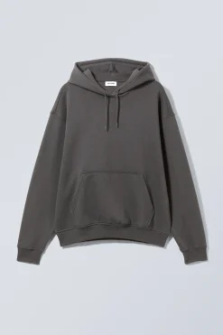 Weekday RELAXED HEAVY HOODIE off black Fashion
