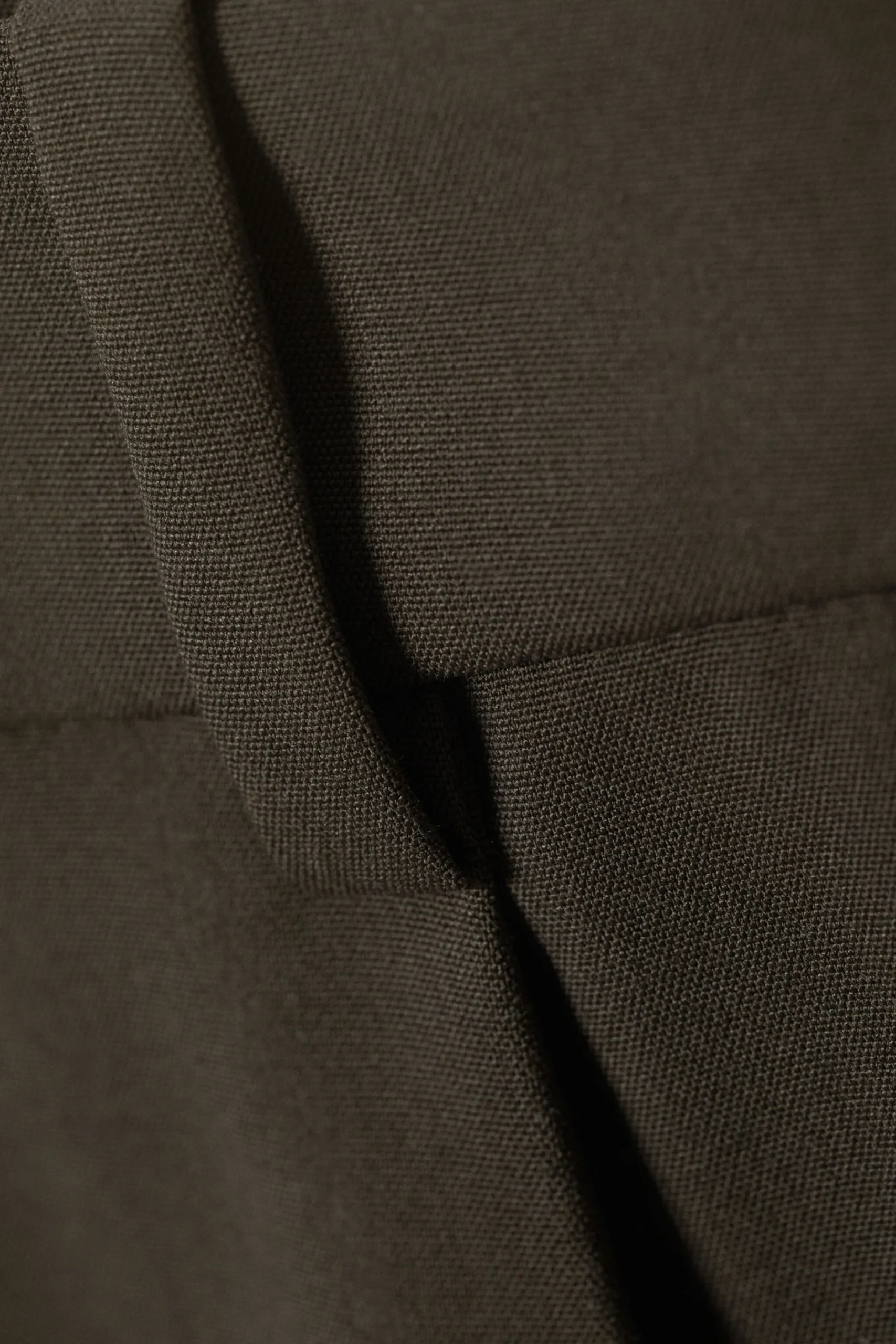 Weekday RELAXED PLEATED SUITING TROUSERS dark mole Fashion