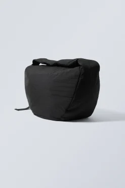 Weekday SAMIR LARGE PADDED CROSSBODY BAG black Cheap