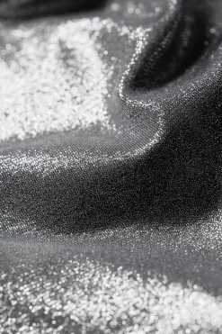 Weekday SCOOPED GLITTER BIKINI BOTTOMS grey glitter Best