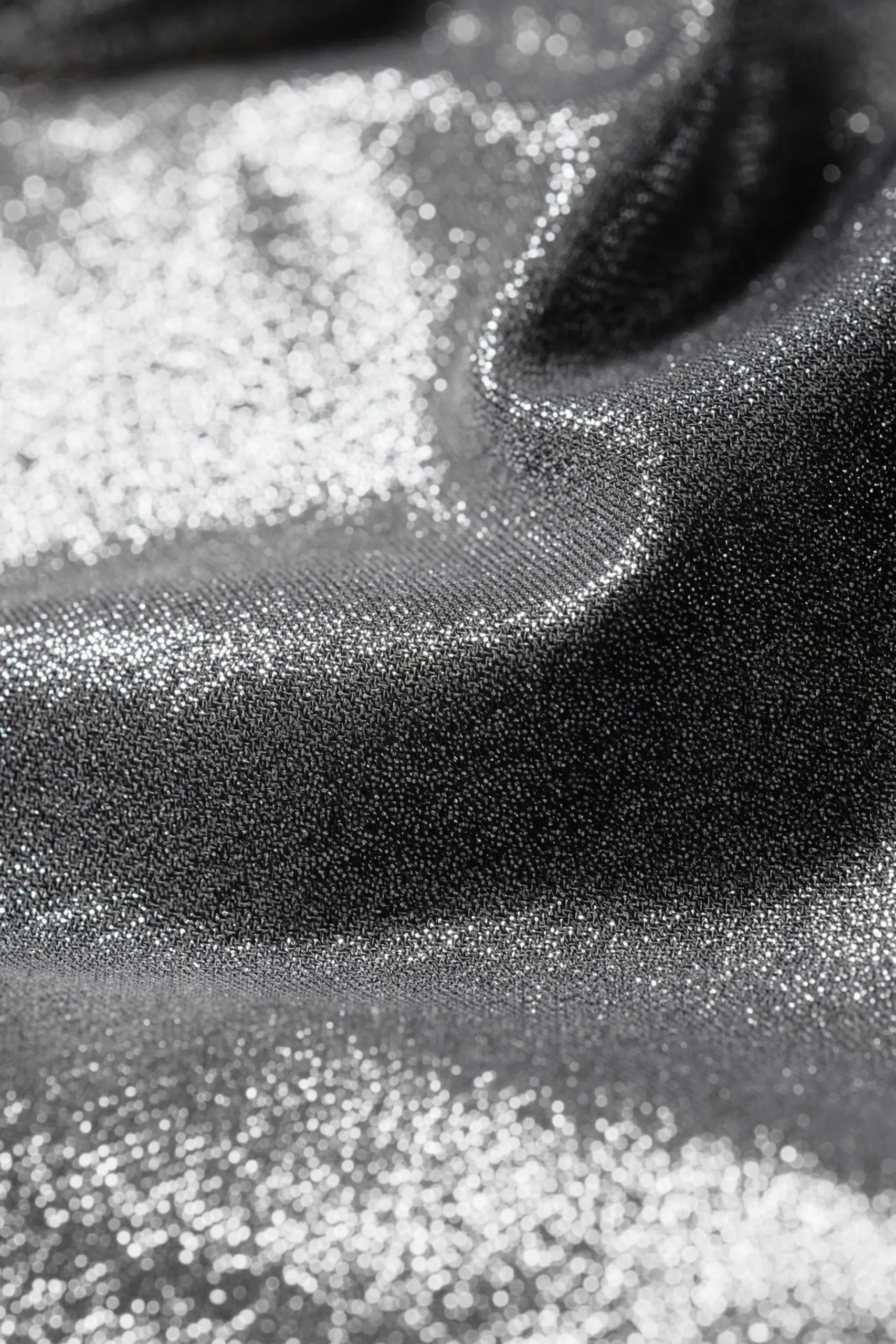 Weekday SCOOPED GLITTER BIKINI BOTTOMS grey glitter Best