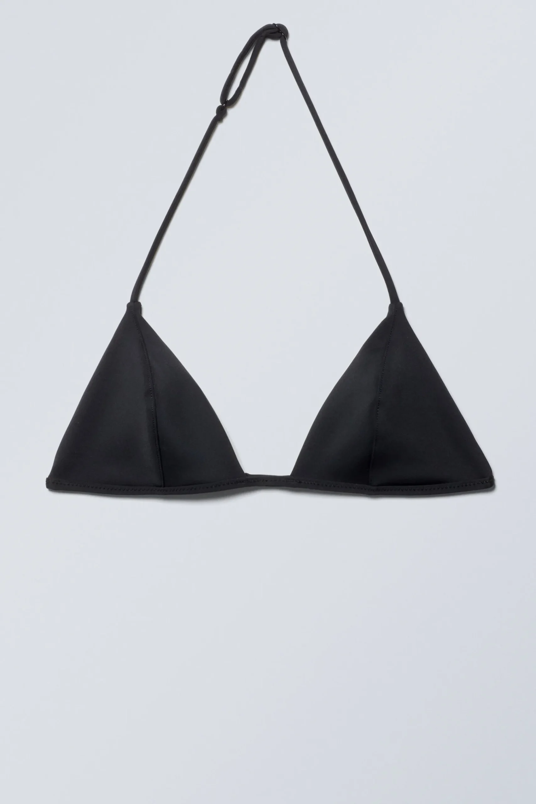 Weekday SCUBA MINI TRIANGLE BIKINI TOP black Flash Sale