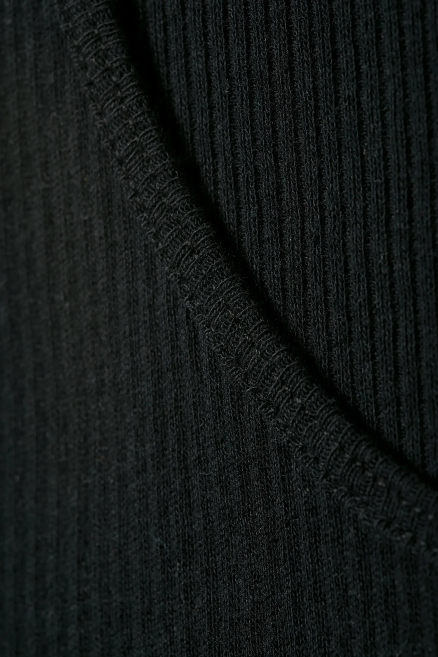 Weekday SHEER RIB TANK TOP black Sale