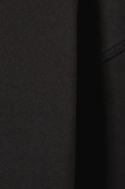 Weekday SHORT DISTRESSED SWEATSHIRT washed black Flash Sale