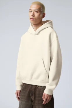 Weekday SIMON SCUBA HOODIE light dusty mole New