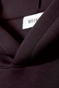 Weekday SIMON SCUBA HOODIE dark plum New