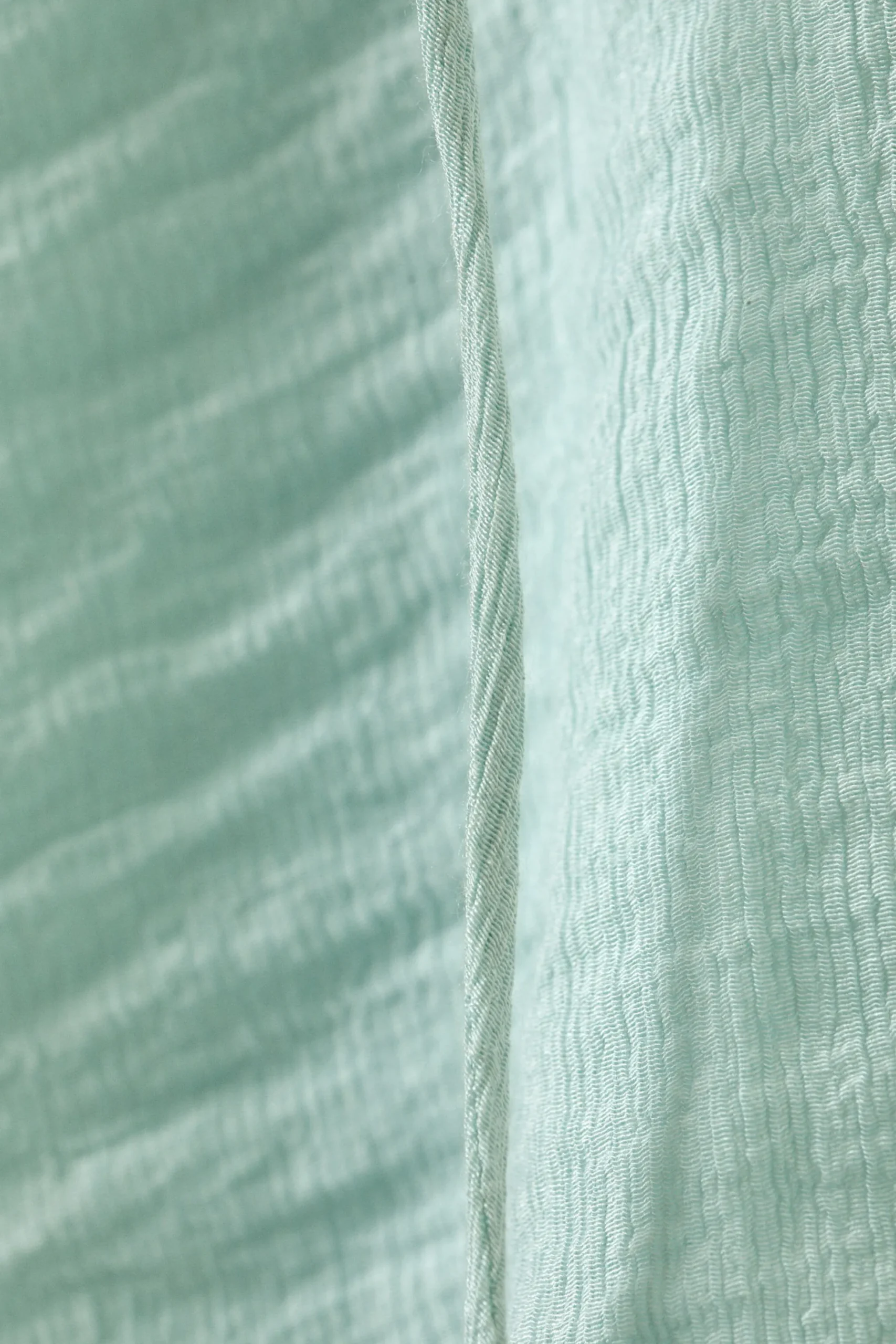 Weekday SLEEVELESS BOAT-NECK TIE TOP light dusty turquoise Store