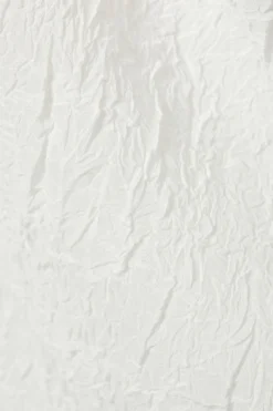 Weekday SLEEVELESS BOAT-NECK TIE TOP white Best Sale