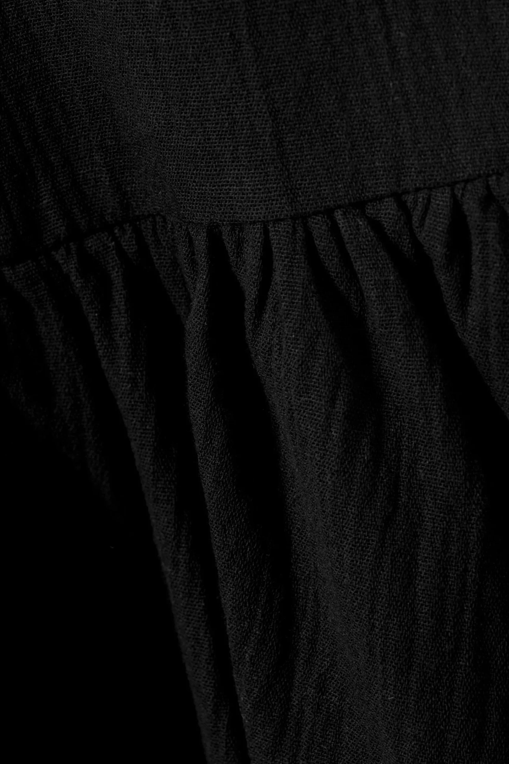 Weekday SLEEVELESS TWILL MINI DRESS black Best