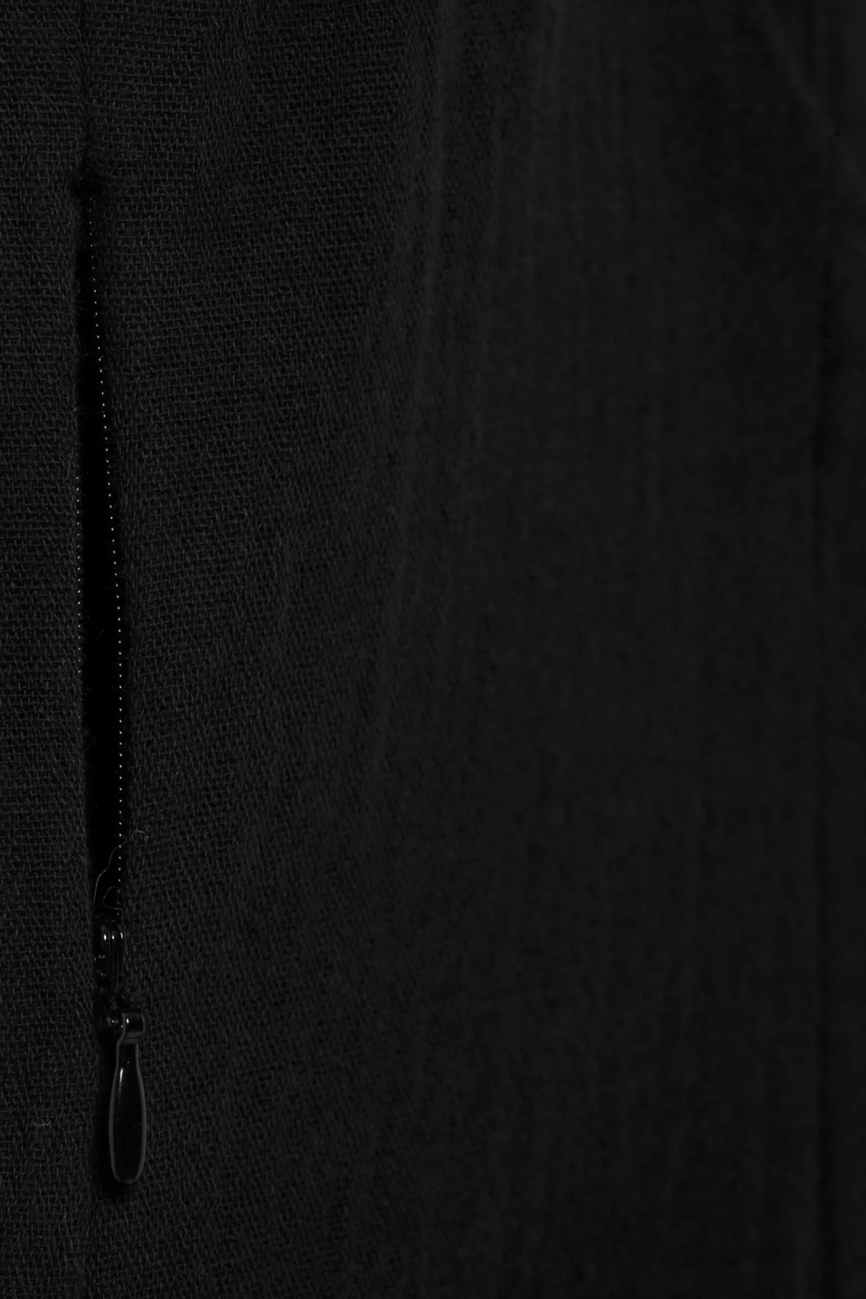 Weekday SLEEVELESS TWILL MINI DRESS black Best