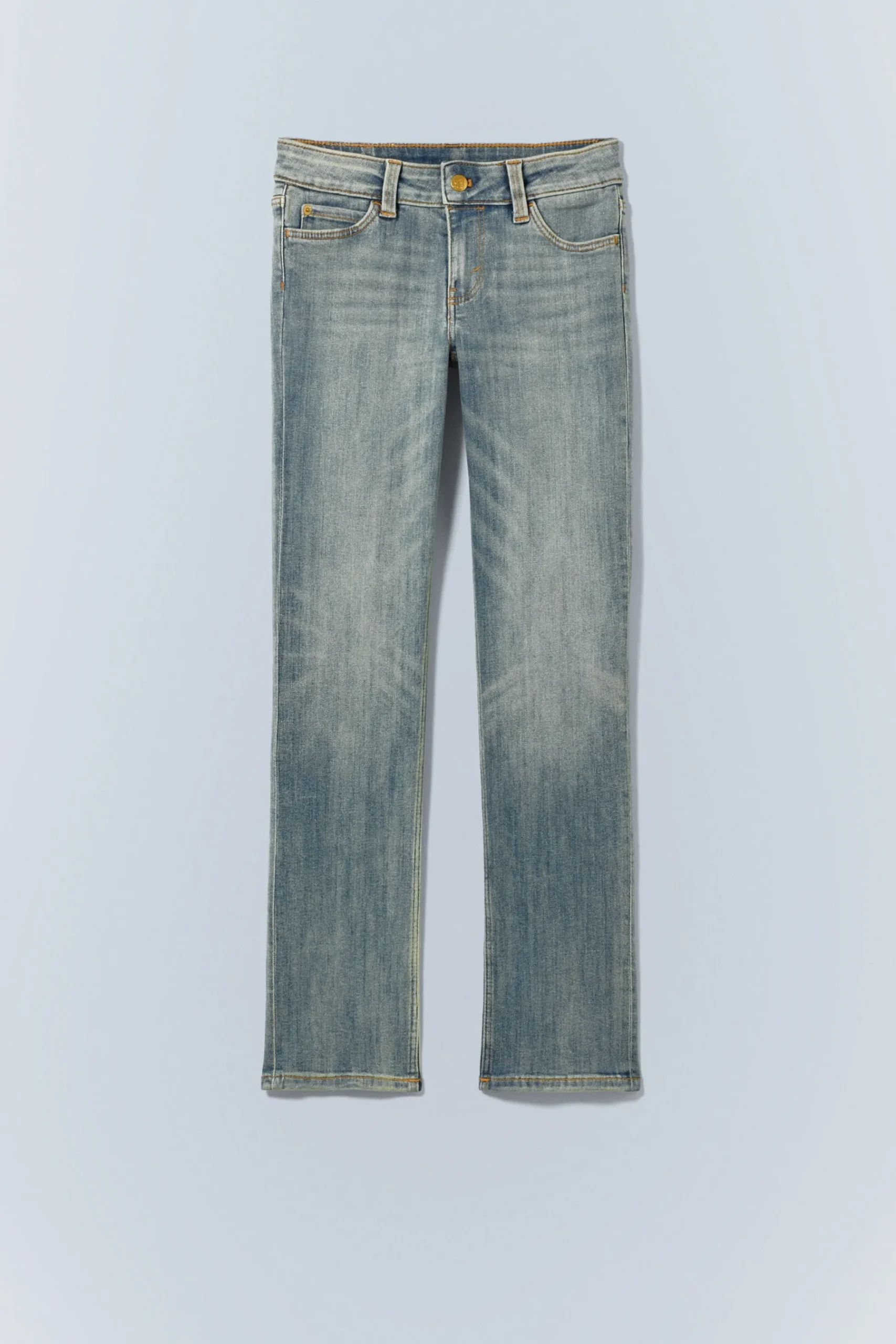 Weekday SLEEZIE LOW WAIST SKINNY JEANS puddly blue Hot