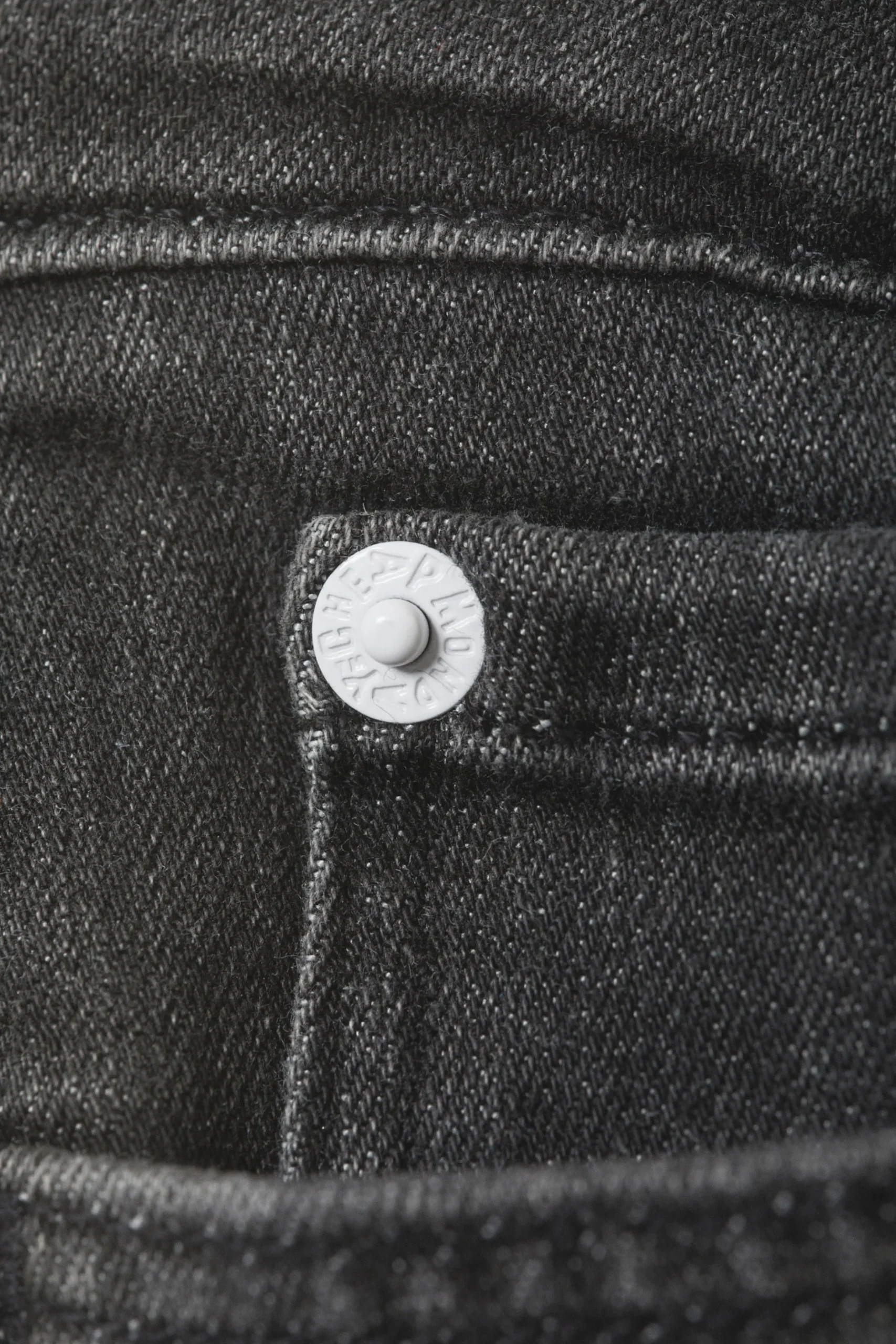 Weekday SLEEZIE LOW WAIST SKINNY STRAIGHT JEANS swab black Sale