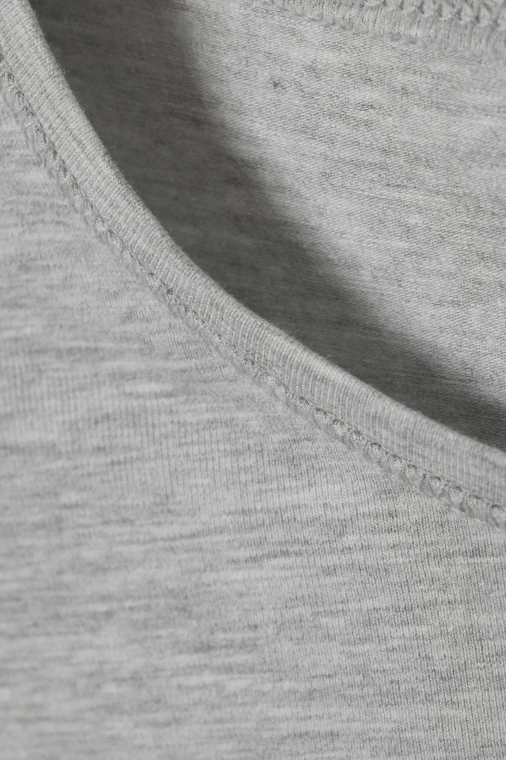 Weekday SLIM FITTED LONG SLEEVE dusty grey Outlet