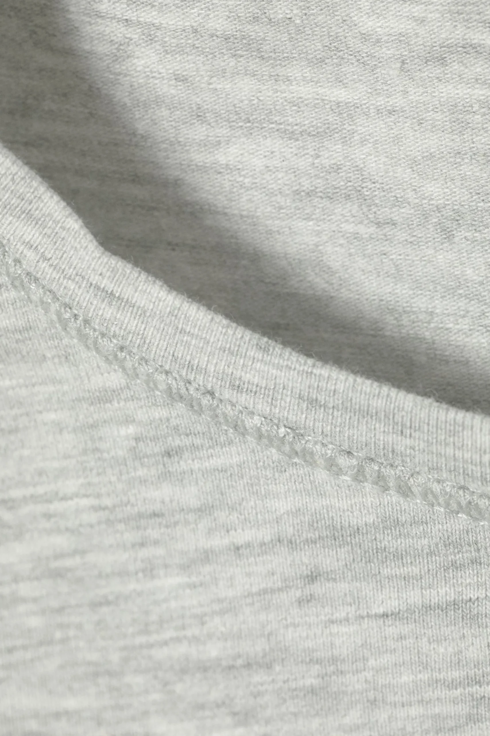 Weekday SLIM FITTED T-SHIRT grey Store
