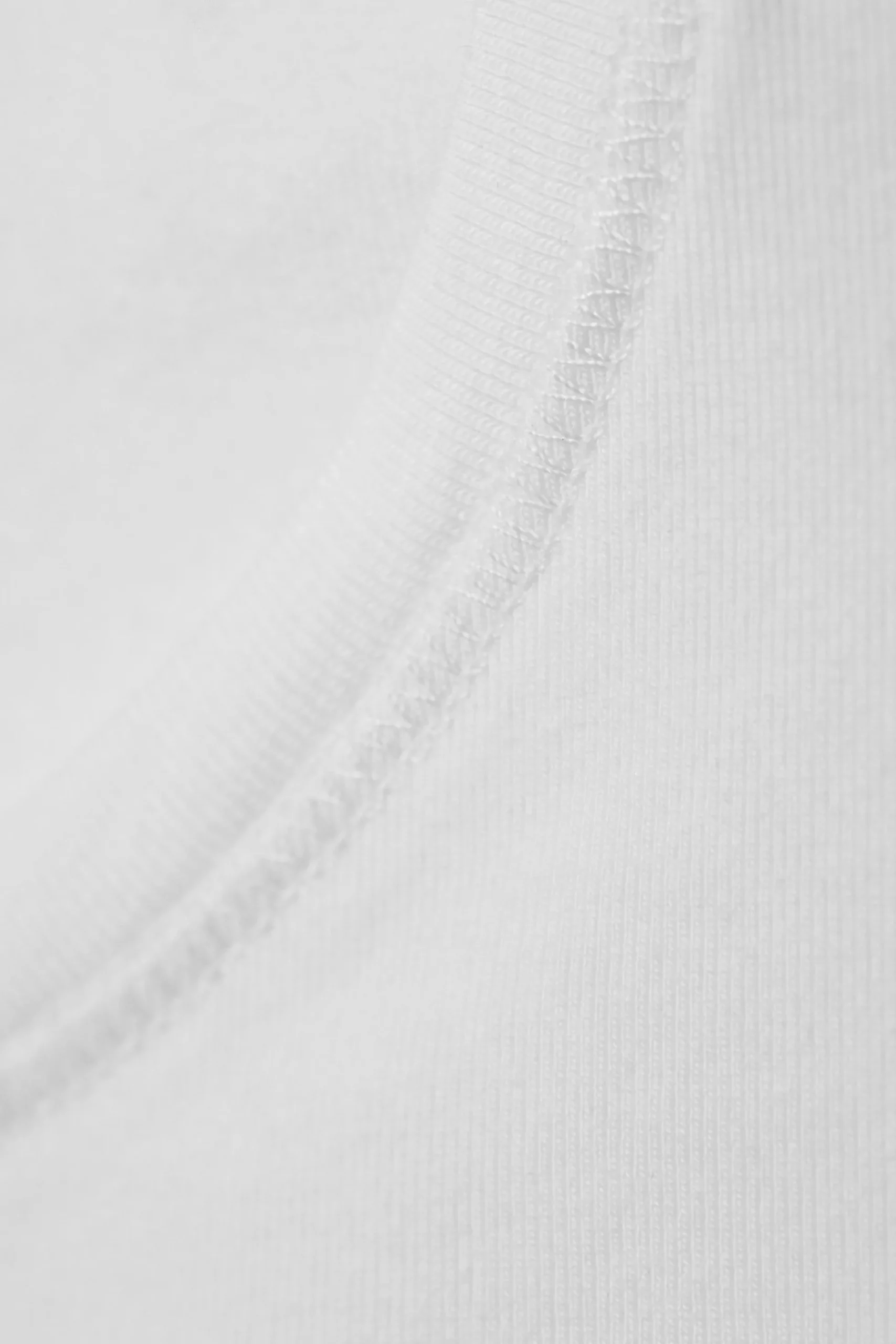 Weekday SLIM FITTED T-SHIRT white Fashion