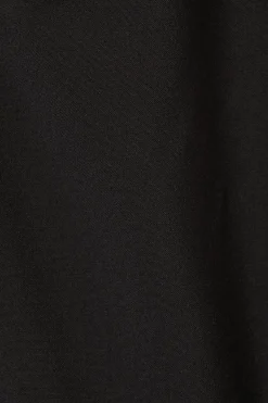 Weekday SLIM LOW WAIST FLARED SUIT TROUSERS black Store