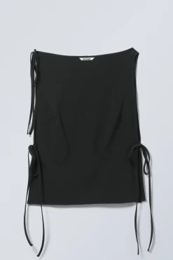 Weekday SLIM SLEEVELESS STRAP TOP black Cheap