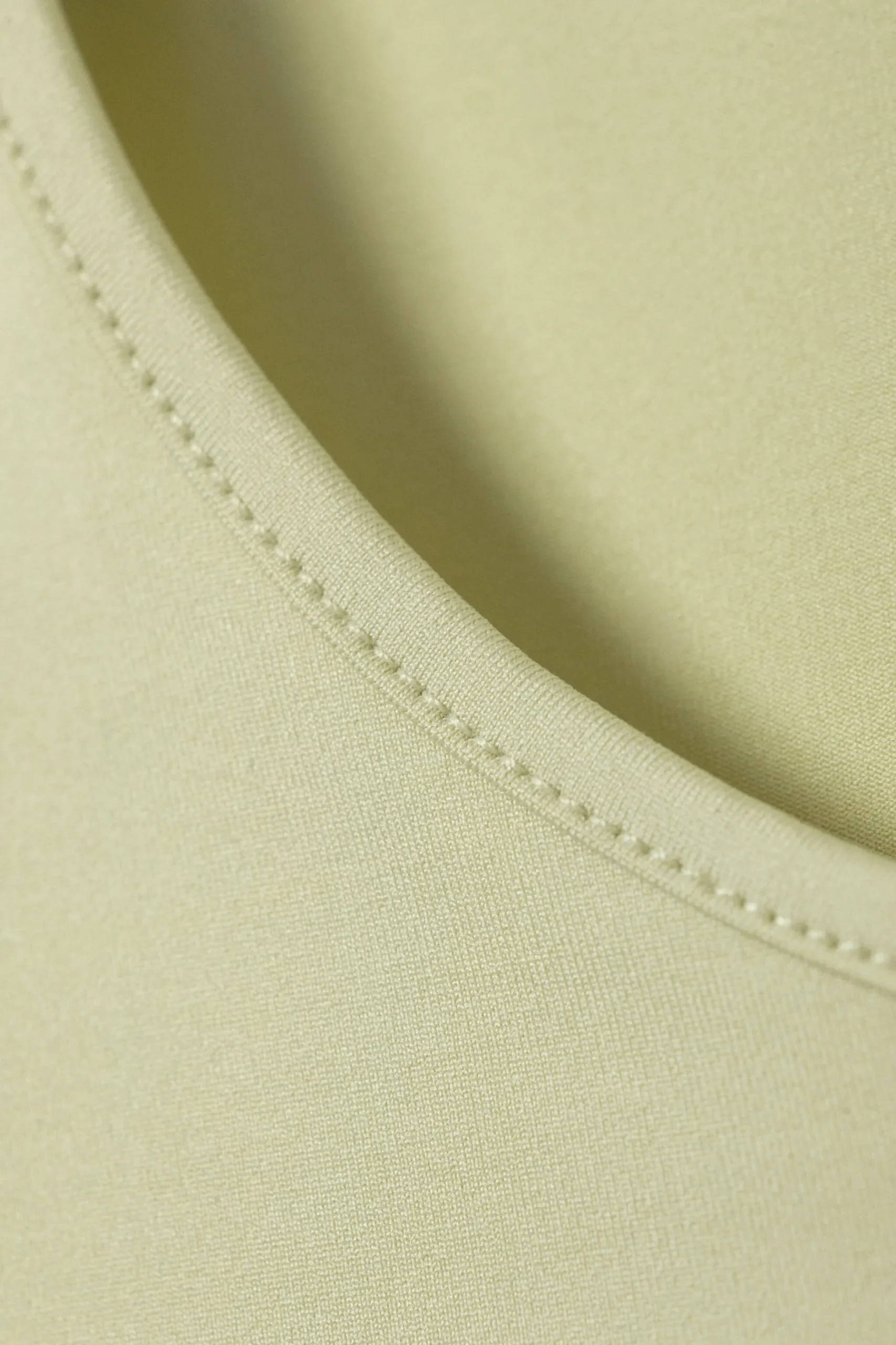 Weekday SOFT FITTED TANK TOP light dusty yellow Best Sale