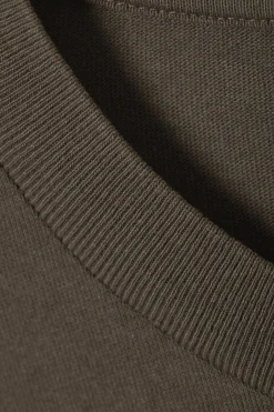 Weekday SOFT OVERSIZED T-SHIRT washed dark brown Flash Sale