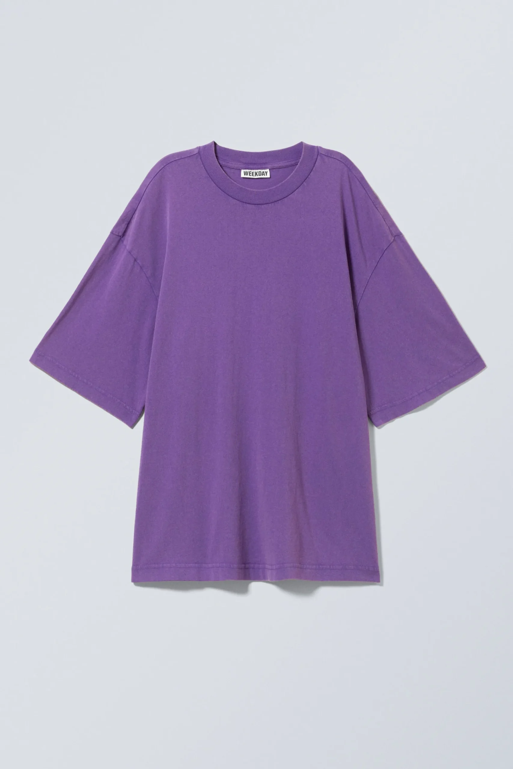 Weekday SOFT OVERSIZED T-SHIRT washed purple Discount