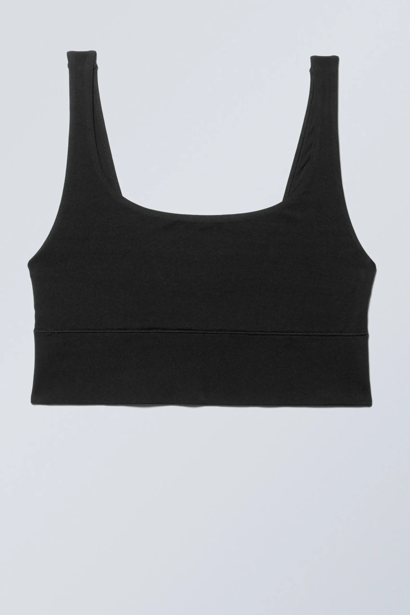 Weekday SOUL SCOOP NECK SOFT BRA black Cheap