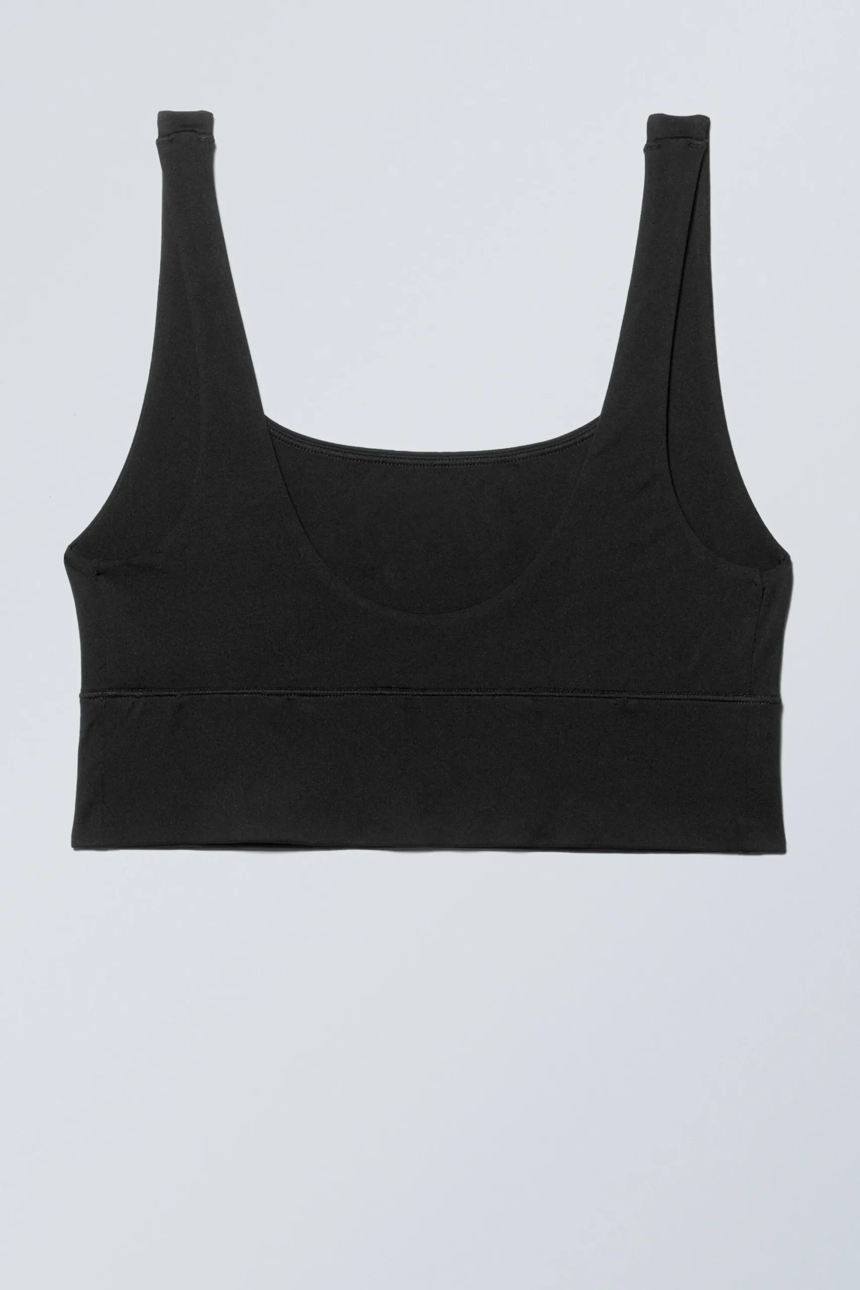 Weekday SOUL SCOOP NECK SOFT BRA black Cheap