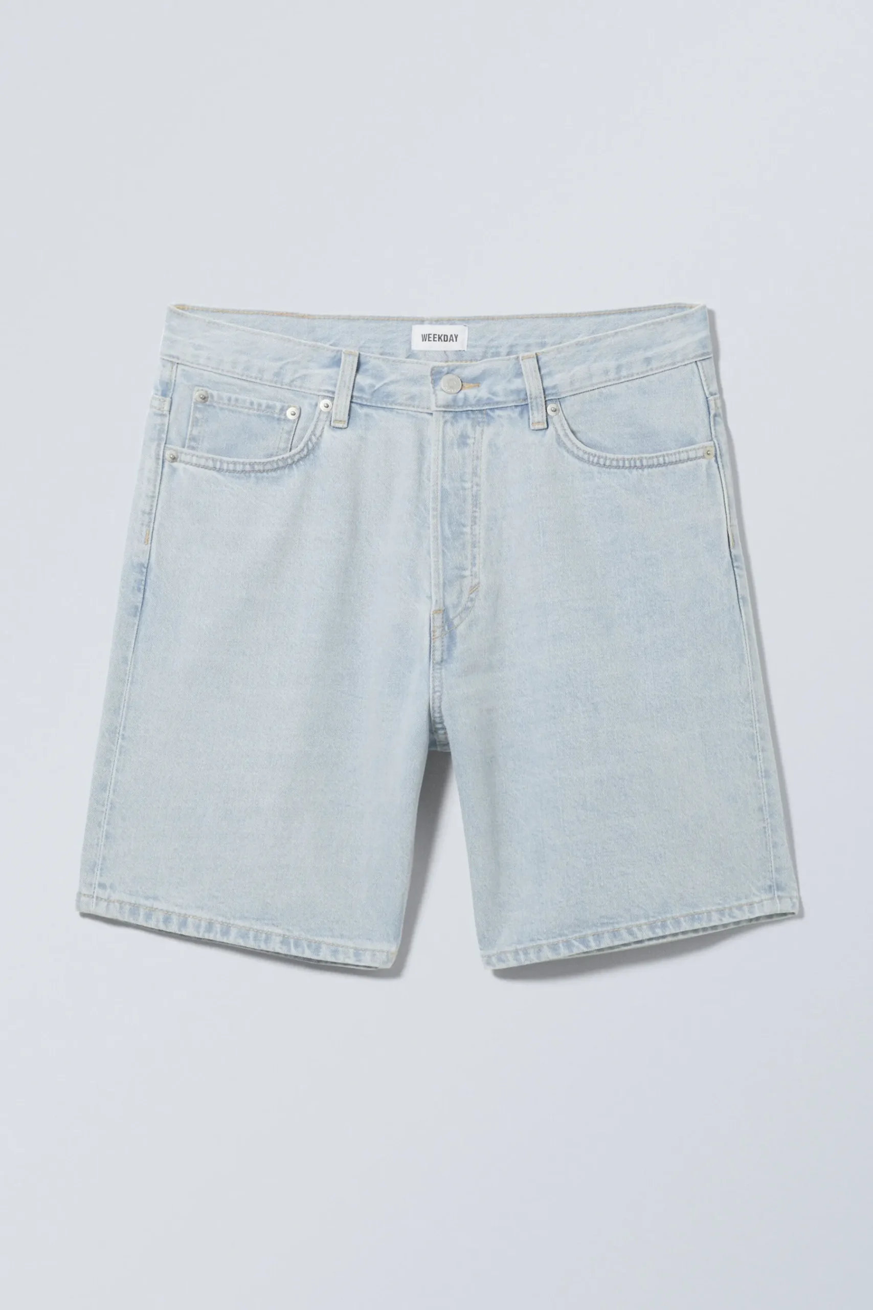 Weekday SPACE RELAXED DENIM SHORTS opulent blue Online