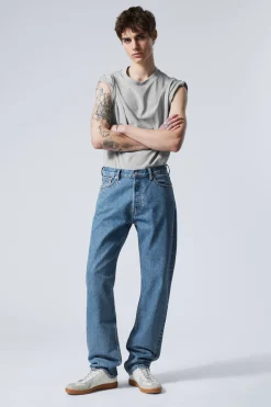 Weekday SPACE RELAXED STRAIGHT LEG JEANS 90s blue medium blue Outlet