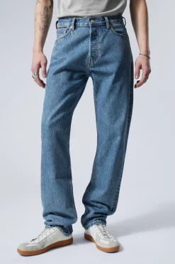 Weekday SPACE RELAXED STRAIGHT LEG JEANS 90s blue medium blue Outlet