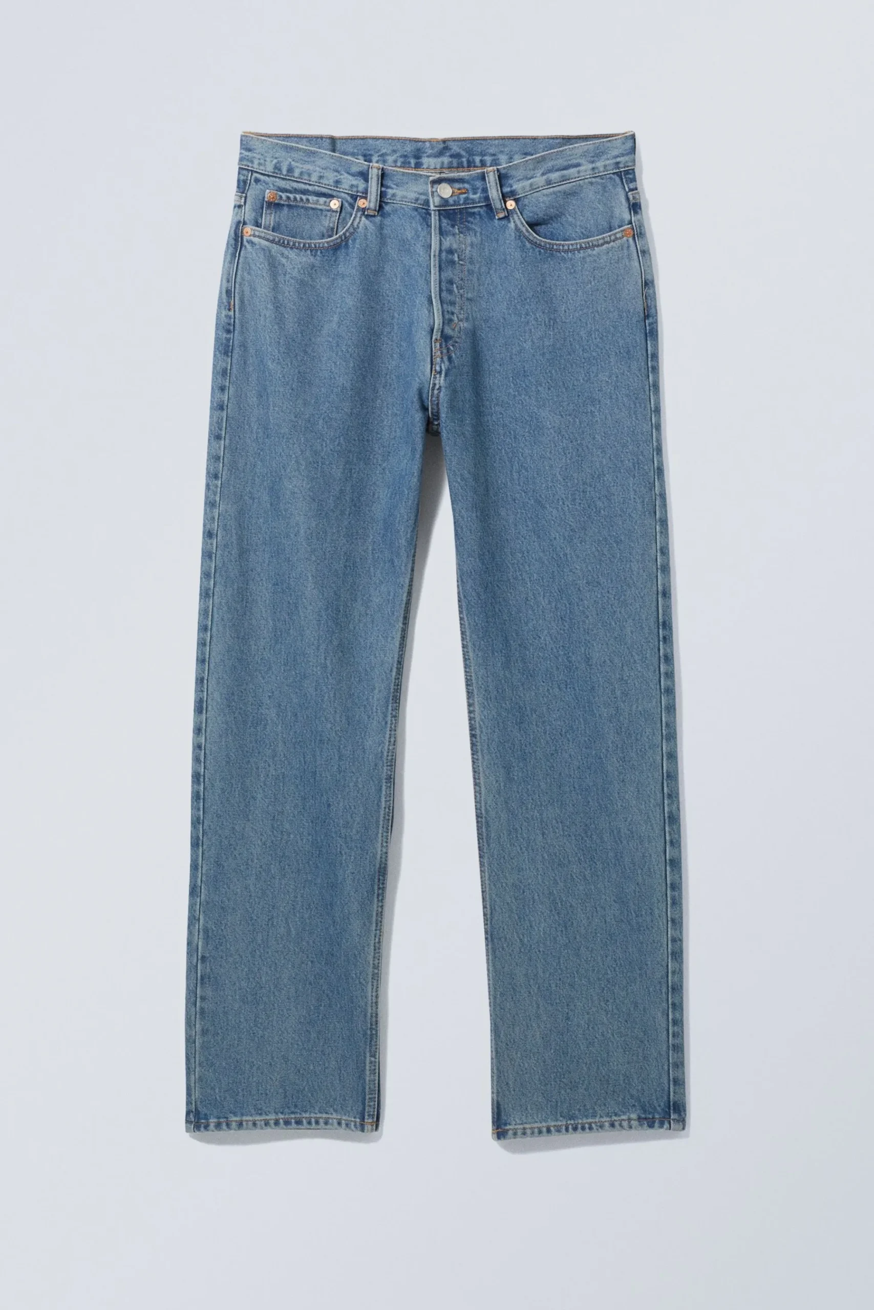 Weekday SPACE RELAXED STRAIGHT LEG JEANS 90s blue medium blue Outlet