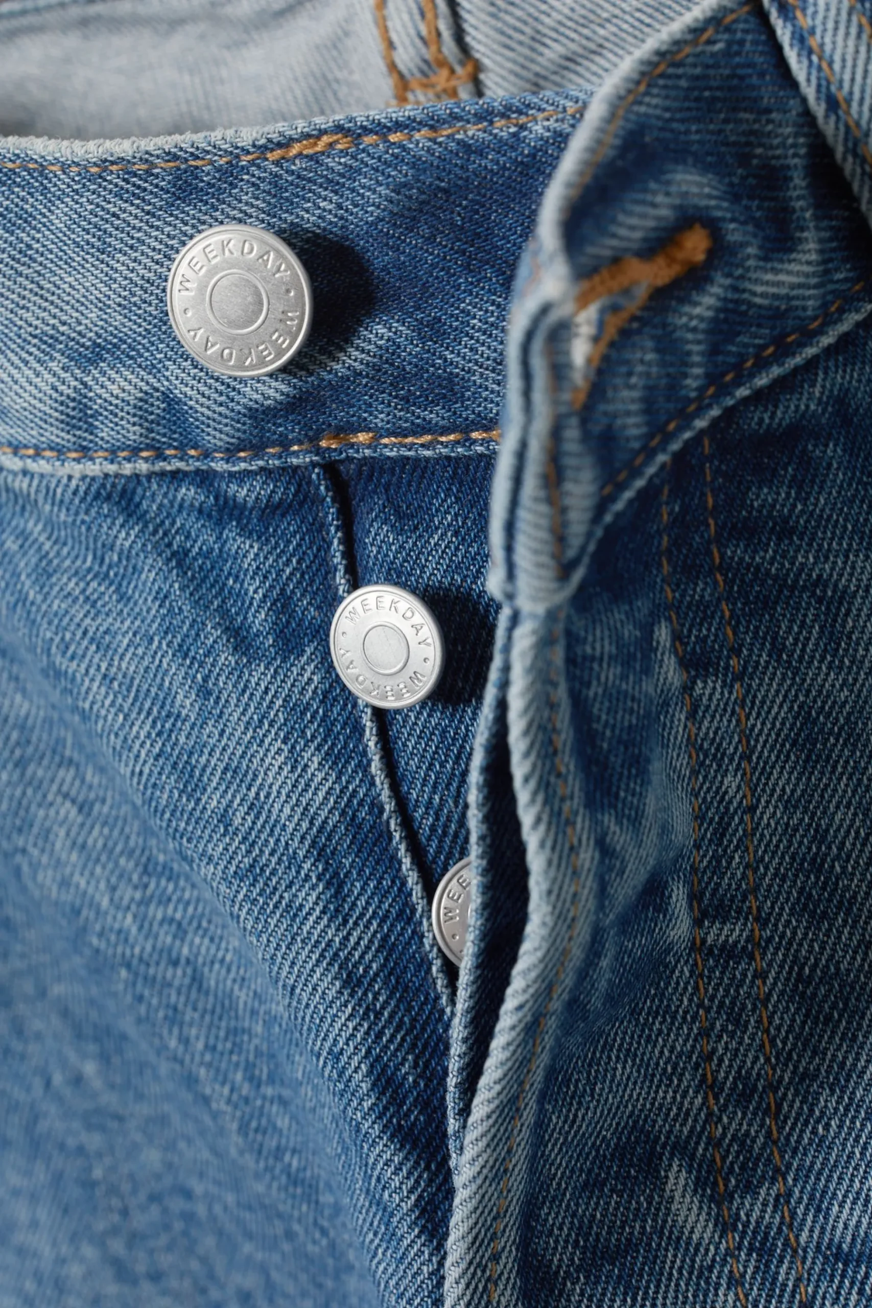 Weekday SPACE RELAXED STRAIGHT LEG JEANS 90s blue medium blue Outlet