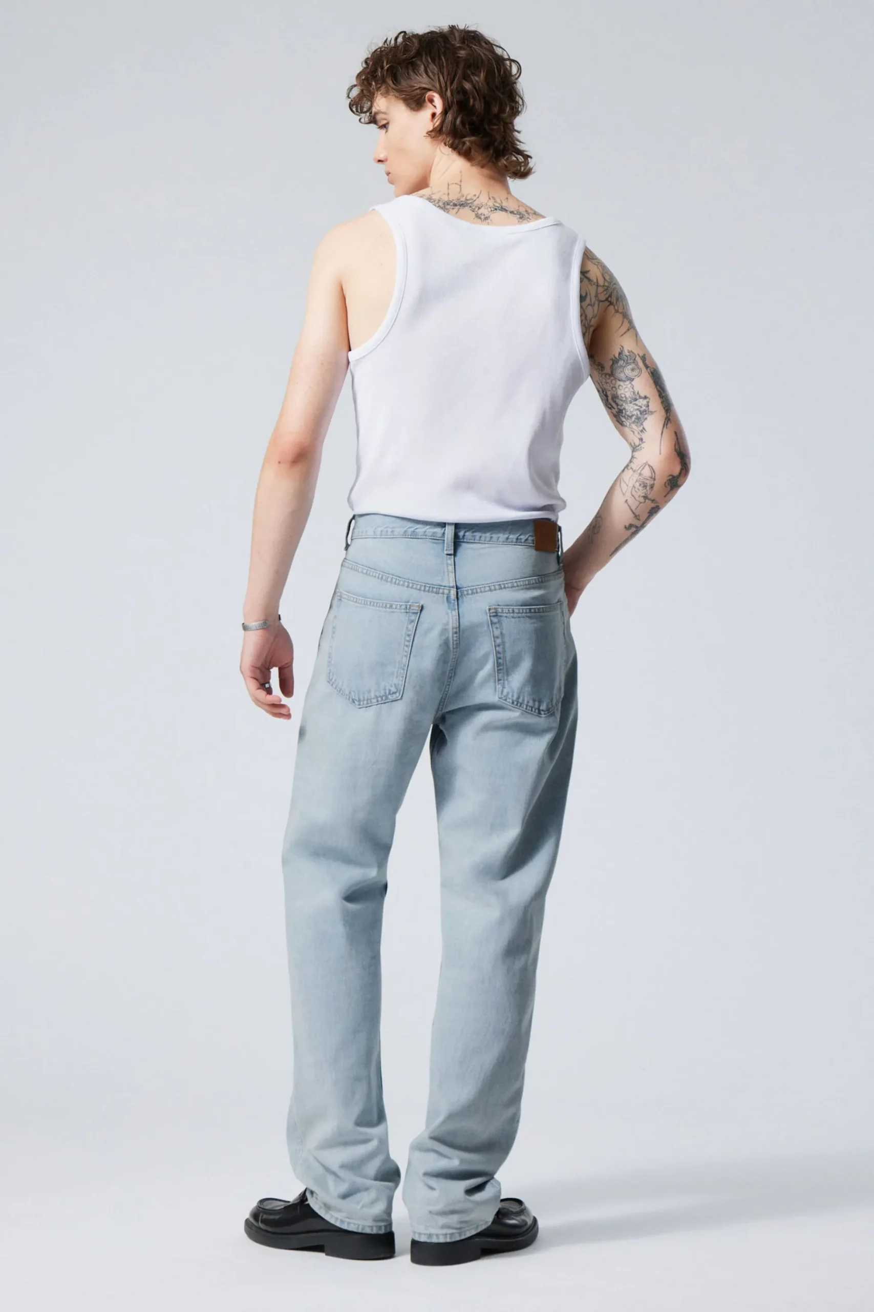 Weekday SPACE RELAXED STRAIGHT LEG JEANS opulent blue light blue Online