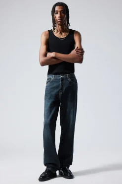 Weekday SPACE RELAXED STRAIGHT LEG JEANS compact blue dark blue Cheap
