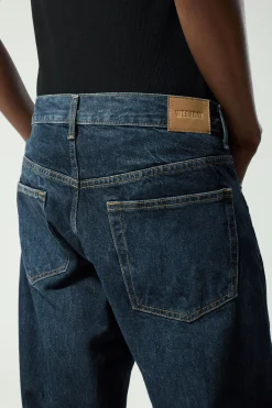 Weekday SPACE RELAXED STRAIGHT LEG JEANS compact blue dark blue Cheap