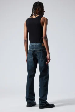 Weekday SPACE RELAXED STRAIGHT LEG JEANS compact blue dark blue Cheap