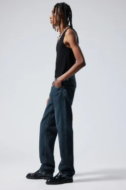 Weekday SPACE RELAXED STRAIGHT LEG JEANS compact blue dark blue Cheap