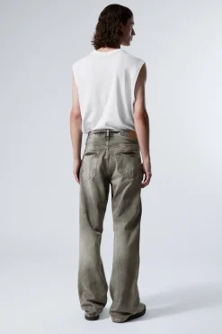 Weekday SPACE RELAXED STRAIGHT LEG JEANS canyon grey medium grey Store