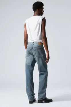 Weekday SPACE RELAXED STRAIGHT LEG JEANS iron blue Sale