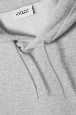 Weekday STANDARD MIDWEIGHT HOODIE grey New