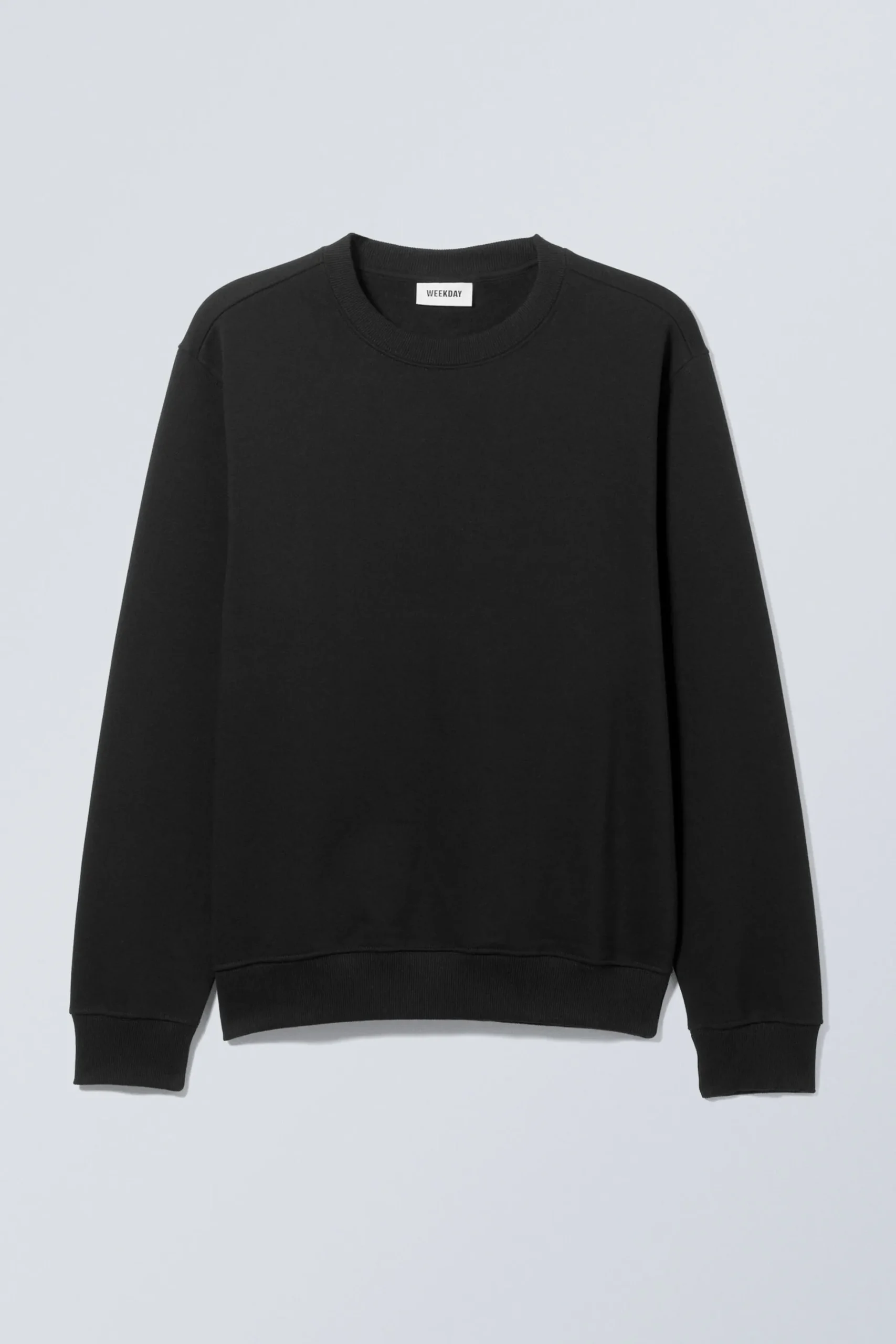 Weekday STANDARD MIDWEIGHT SWEATSHIRT black Cheap