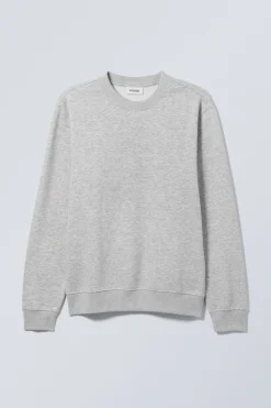 Weekday STANDARD MIDWEIGHT SWEATSHIRT grey melange Store