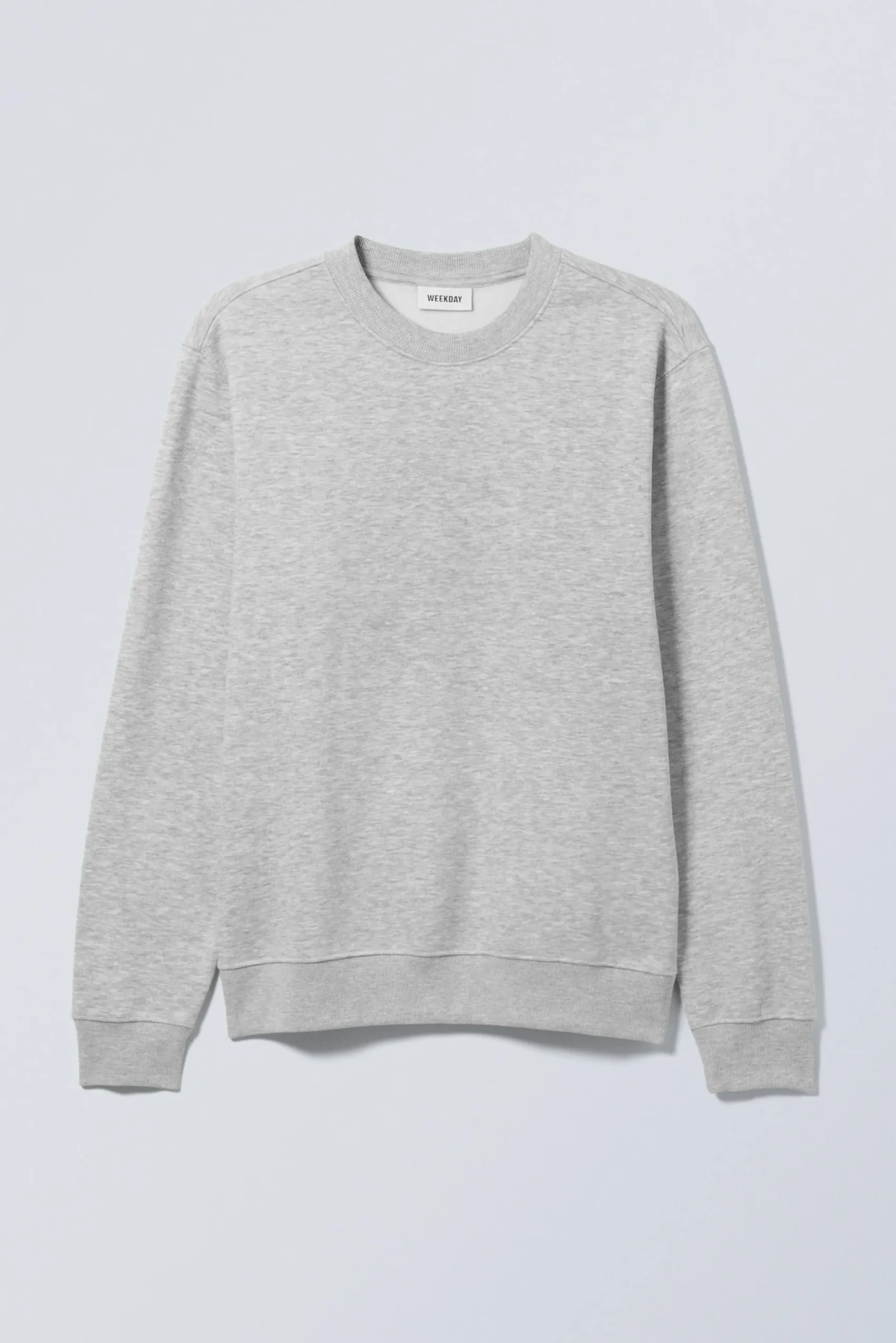Weekday STANDARD MIDWEIGHT SWEATSHIRT grey melange Store