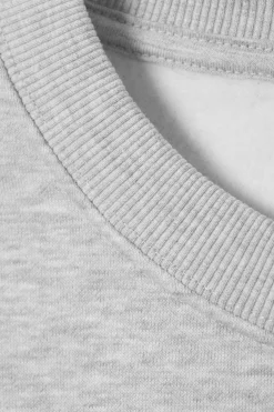 Weekday STANDARD MIDWEIGHT SWEATSHIRT grey melange Store
