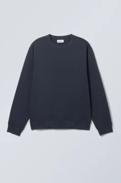 Weekday STANDARD MIDWEIGHT SWEATSHIRT dark blue Best Sale